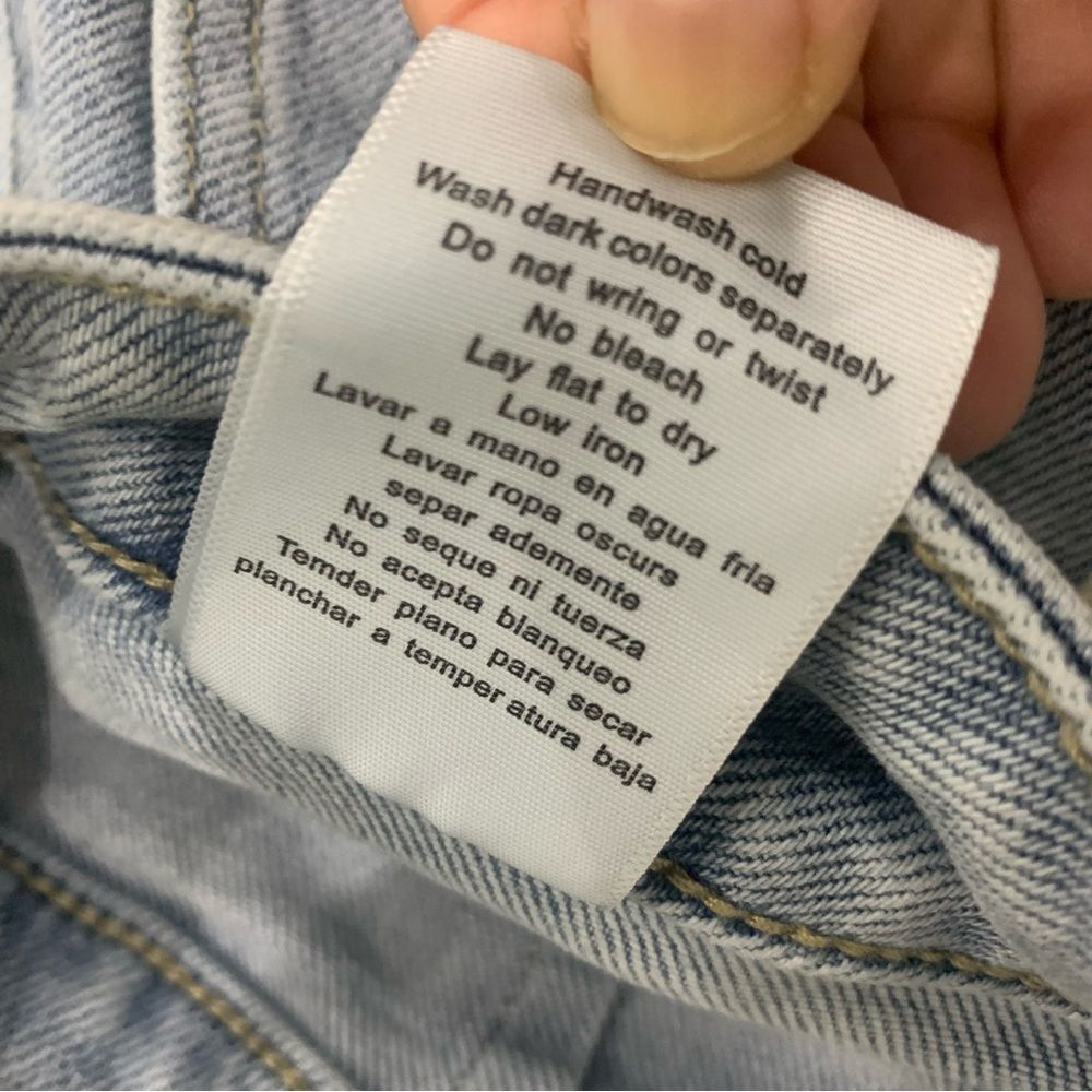 Judy Blue Jogger Jeans Light Wash Denim Sz 15 Drawstring High Waist  JB88691 - Picture 12 of 13